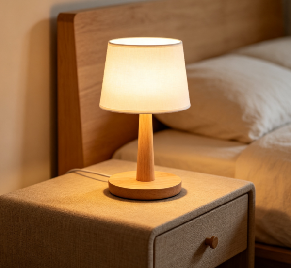 Nordic Style Wooden Sleep Lamp